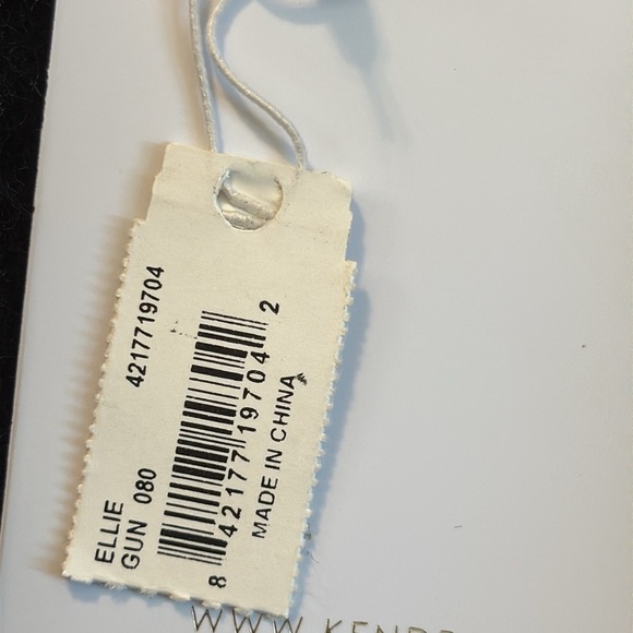 Kendra Scott | NWT Ellie Gunmetal Black Drusy Stud Post Earrings - Picture 6 of 6